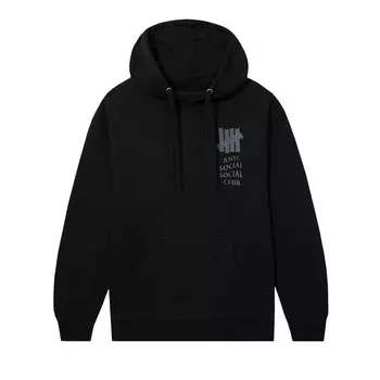 Толстовка 3M Anti Social Social Club x Undefeated Lock, цвет Черный