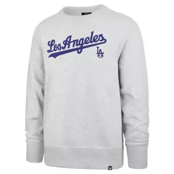 Толстовка 47 MLB Los Angeles Dodgers Imprint Burnside, серый