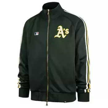 Толстовка 47 MLB Oakland Athletics Core Jetway full zip, зеленый