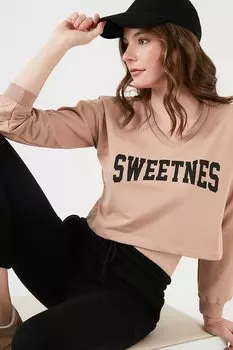 Толстовка 6001028 Lela, коричневый