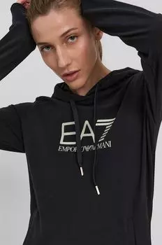 Толстовка 8NTM36.TJCQZ EA7 Emporio Armani, черный