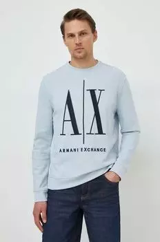 Толстовка 8NZMPA.ZJ1ZZ Armani Exchange, синий