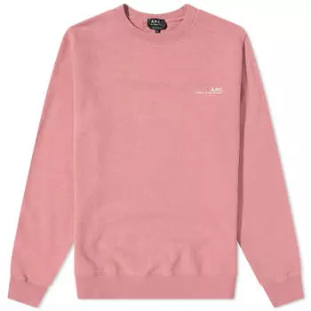 Толстовка A.P.C. Item Logo Crew Sweat
