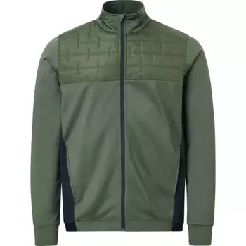 Толстовка Abacus Golf Birkdale Midlayer full zip, зеленый
