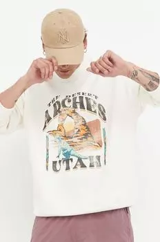 Толстовка Abercrombie & Fitch, бежевый