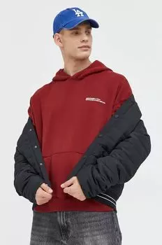 Толстовка Abercrombie & Fitch, бордовый