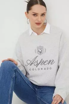 Толстовка Abercrombie & Fitch, серый