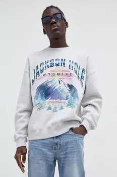 Толстовка Abercrombie & Fitch, серый