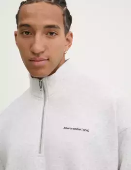 Толстовка Abercrombie & Fitch, серый