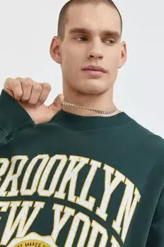 Толстовка Abercrombie & Fitch, зеленый