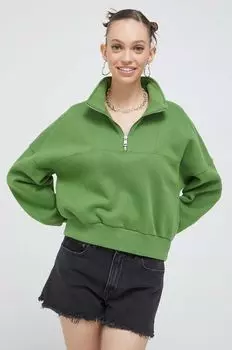 Толстовка Abercrombie & Fitch, зеленый
