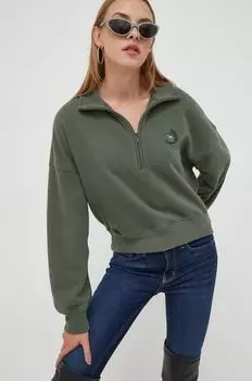 Толстовка Abercrombie & Fitch, зеленый