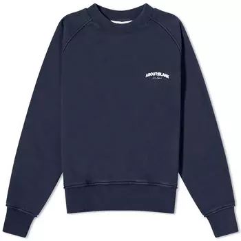 Толстовка About:Blank Arched Logo Raglan Sweat - End. Exclusive, цвет French Navy & Ecru