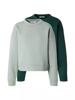 Толстовка ABOUT YOU Daniela, цвет Mint/Dark green