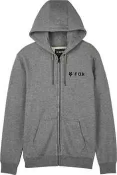 Толстовка Абсолют на молнии FOX, серый