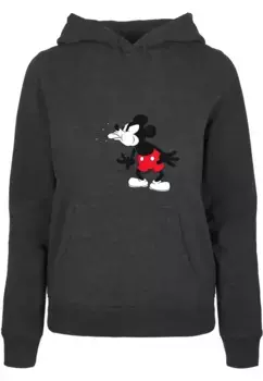 Толстовка ABSOLUTE CULT "ABSOLUTE CULT Ladies Ladies Mickey Mouse - Tongue Hoody", цвет Charcoal