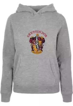 Толстовка ABSOLUTE CULT "ABSOLUTE CULT Ladies Ladies Harry Potter - Толстовка с гербом Гриффиндора", серый