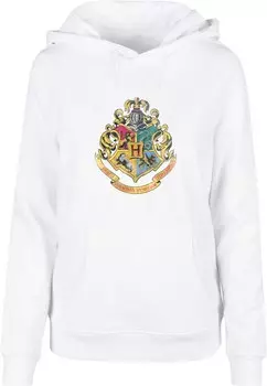 Толстовка Absolute Cult HARRY POTTER DISTRESSED HOGWARTS CREST, белый