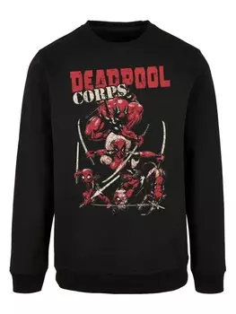 Толстовка Absolute Cult Rundhalsausschnitt, черный