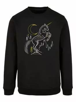 Толстовка Absolute Cult Rundhalsausschnitt, черный