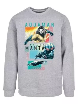 Толстовка Absolute Cult Rundhalsausschnitt, серый