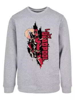 Толстовка Absolute Cult Rundhalsausschnitt, серый