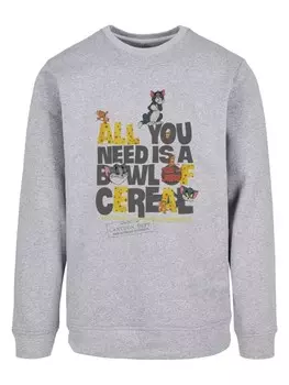 Толстовка Absolute Cult Rundhalsausschnitt, серый