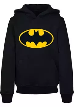 Толстовка ABSOLUTE CULT с капюшоном "ABSOLUTE CULT Men's Kids DC Originals - Batman Logo Basic Hoody", черный