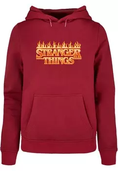 Толстовка Absolute Cult STRANGER THINGS, бордовый