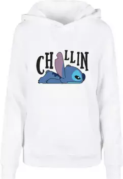 Толстовка ABSOLUTE CULT "Женская толстовка ABSOLUTE CULT Lilo And Stitch - Chillin Hoody", белый