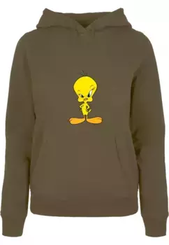 Толстовка ABSOLUTE CULT "Женская женская толстовка ABSOLUTE CULT Looney - Tunes Angry Tweety Hoody ", оливковый