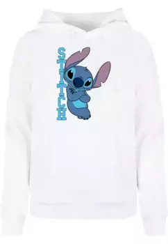 Толстовка ABSOLUTE CULT "Женская женская толстовка ABSOLUTE CULT Lilo And Stitch - Posing Basic Hoody", белый