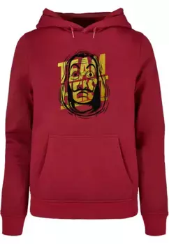 Толстовка ABSOLUTE CULT "Женская женская толстовка ABSOLUTE CULT Money Heist — базовая толстовка Team Heist", цвет Burgundy