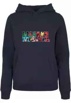 Толстовка ABSOLUTE CULT "Женская женская толстовка с логотипом Marvel "ABSOLUTE CULT", цвет морской волны