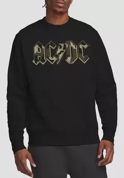 Толстовка AC DC CAMO LOGO Cotton Soul, черный