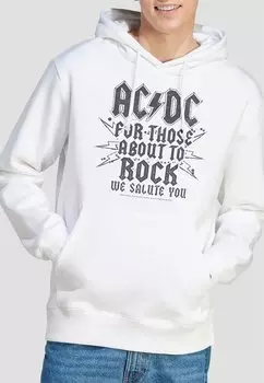 Толстовка AC DC SALUTE Cotton Soul, белый