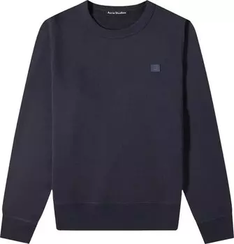 Толстовка Acne Studios Crewneck Sweatshirt 'Black', черный