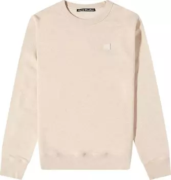 Толстовка Acne Studios Crewneck Sweatshirt 'Oatmeal Melange', кремовый
