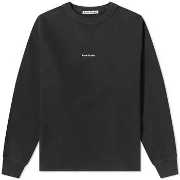 Толстовка Acne Studios Fin Stamp Crew Sweat