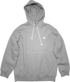 Толстовка Acne Studios Hooded Sweatshirt 'Light Grey Melange', серый