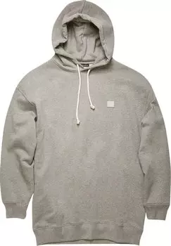 Толстовка Acne Studios Oversized Hooded Sweatshirt 'Light Grey Melange', серый