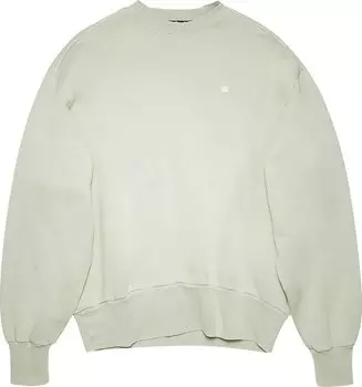 Толстовка Acne Studios Relaxed Sweatshirt 'Dusty Green', зеленый