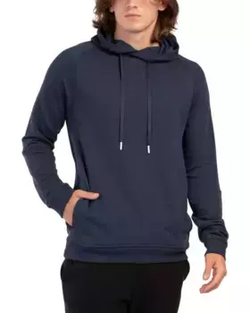 Толстовка Active из махрового флиса реглан Kenneth Cole, темно-синий