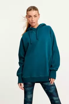 Толстовка Active Longline с капюшоном Next, бирюзовый