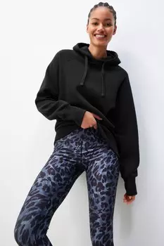 Толстовка Active Longline с капюшоном Next, черный