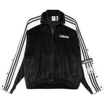 Толстовка Adibreak Adidas Originals, черный/белый