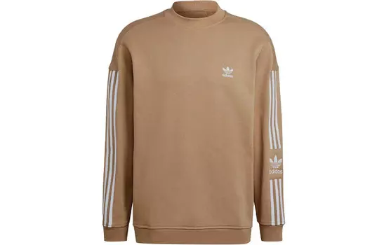 Толстовка Adicolor Classics Lock-up для мужчин, цвет светлый хаки Adidas Originals, хаки