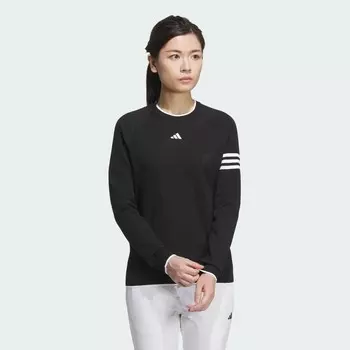 Толстовка Adidas 3-Stripes Crew Sweater, черный