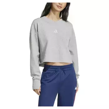 Толстовка adidas All SZN Ribbed V Neck, серый