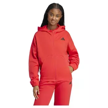 Толстовка adidas Future Icons Small Logo full zip, красный/оранжевый